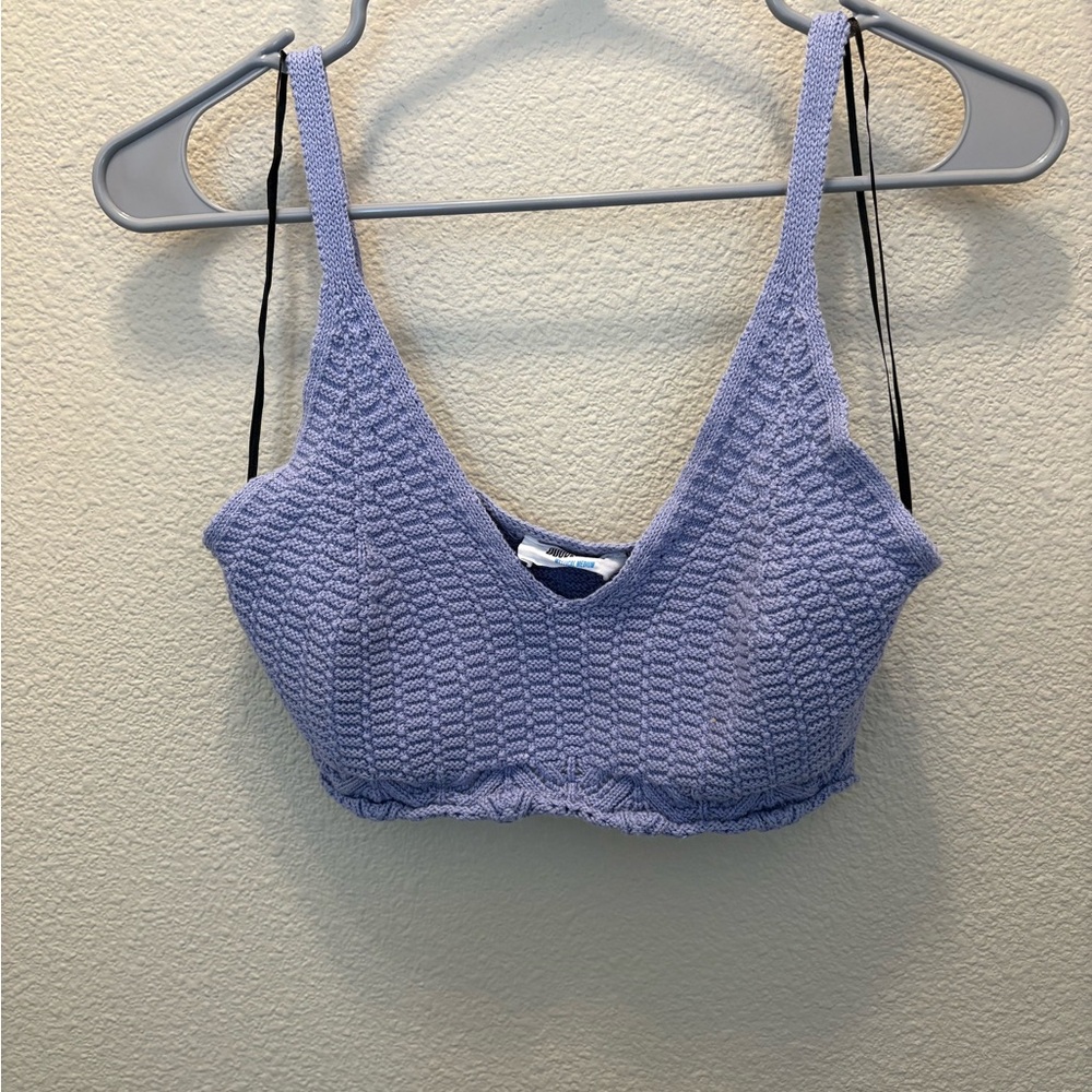 Double Zero Lavender Knit Top